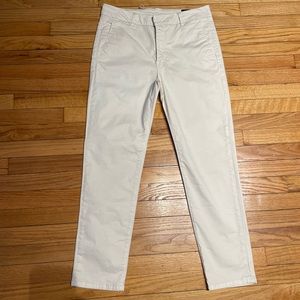 NWOT Vince Wash-Sheepskin Casual Work Khakis Chinos Slim Straight Skinny preppy